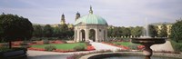 Framed Gazebo In The Garden, Hofgarten, Munich, Germany