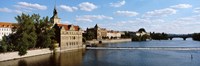 Framed Vltava River, Prague, Czech Republic