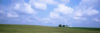 Framed Panoramic view of a landscape, Marshall County, Iowa, USA