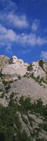 Framed Sculptures of US presidents carved on the rocks of a mountain, Mt Rushmore National Monument, South Dakota, USA