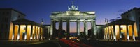 Framed Low angle view of a gate, Brandenburg Gate, Berlin, Germany