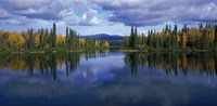 Framed Dragon Lake Yukon Canada