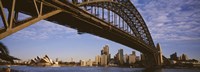 Framed Sydney Harbor Bridge, Sydney, New South Wales, Australia