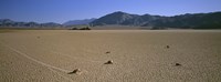 Framed Panoramic View Of An Arid Landscape, Death Valley National Park, Nevada, California, USA