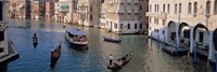 Framed Gondolas on the Water, Venice, Italy