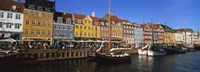 Framed Buildings On The Waterfront, Nyhavn, Copenhagen, Denmark