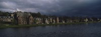 Framed Clouds Over Building On The Waterfront, Inverness, Highlands, Scotland, United Kingdom