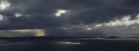 Framed Clouded Sky Over A Sea, Staffin Bay, Isle Of Skye, Scotland, United Kingdom