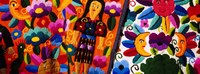 Framed Close-Up Of Textiles, Guatemala