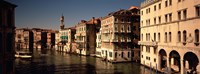 Framed Buildings on the waterfront, Venice, Italy