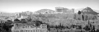 Framed High Angle View Of Buildings In A City, Parthenon, Acropolis, Athens, Greece