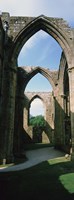 Framed Low angle view of an archway, Bolton Abbey, Yorkshire, England