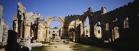 Framed St. Simeon The Stylite Abbey, Aleppo, Syria