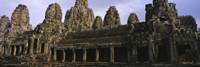 Framed Facade of an old temple, Angkor Wat, Siem Reap, Cambodia