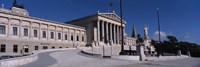 Framed Parliament Building in Vienna, Austria
