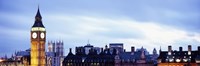 Framed Buildings in a city, Big Ben, Houses Of Parliament, Westminster, London, England