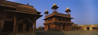 Framed Low angle view of a building, Fatehpur Sikri, Fatehpur, Agra, Uttar Pradesh, India