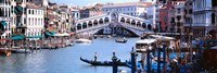 Framed Bridge across a river, Rialto Bridge, Grand Canal, Venice, Italy