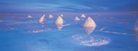 Framed Salt pyramids, Bolivia