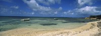 Framed Boats in the sea, North coast of Antigua, Antigua and Barbuda