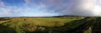 Framed Golf course on a landscape, Royal Troon Golf Club, Troon, South Ayrshire, Scotland