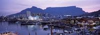 Framed Boats at a harbor, Victoria And Alfred Waterfront, Table Mountain, Cape Town, Western Cape Province, South Africa
