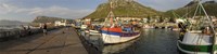 Framed Fishing boats at a harbor, Kalk Bay, False Bay, Cape Town, Western Cape Province, South Africa