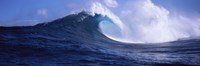 Framed Waves in the sea, Maui, Hawaii