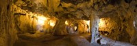 Framed Interiors of a prehistoric cave, Karain Cave, Ciglik, Antalya, Turkey