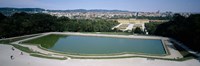Framed Pond at a palace, Schonbrunn Palace, Vienna, Austria