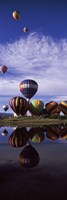 Framed Hot Air Balloons, Hot Air Balloon Rodeo, Steamboat Springs, Colorado