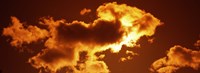 Framed Clouds at sunset