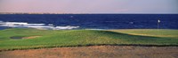 Framed Golf course at dusk, The Cascades Golf And Country Club, Soma Bay, Hurghada, Egypt