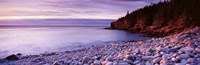 Framed Sunset over the coast, Acadia National Park, Maine