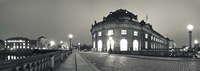 Framed Bode-Museum on the Museum Island at the Spree River, Berlin, Germany