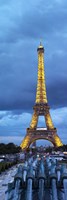 Framed Eiffel Tower, Paris, Ile-de-France, France