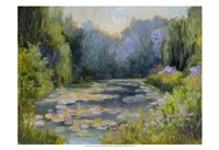 Framed Monet's Garden I