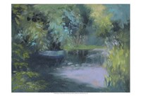 Framed Monet's Garden VIII