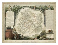 Framed Atlas Nationale Illustre IV