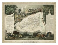 Framed Atlas Nationale Illustre V