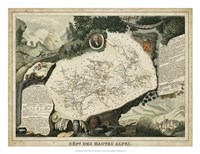 Framed Atlas Nationale Illustre VIII