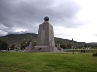 Framed Middle of the World Monument, Mitad Del Mundo, Quito, Ecuador