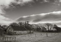 Framed Old Unused Farm near Ballyvooney, The Copper Coast, County Waterford, Ireland