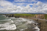 Framed Ballydowane Cove on the Copper Coast, County Waterford, Ireland