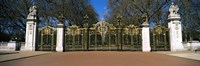 Framed Canada Gate at Green Park, City of Westminster, London, England
