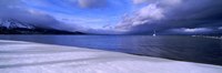 Framed Clouds over a lake, Lake Tahoe, California, USA
