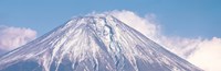 Framed Snow Capped Mt Fuji Yamanashi Japan