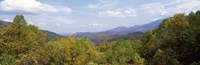 Framed View from River Road, Great Smoky Mountains National Park, North Carolina, Tennessee, USA