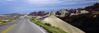 Framed Badlands National Park, South Dakota