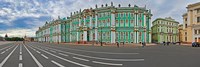 Framed Parade Ground in front of a museum, Winter Palace, State Hermitage Museum, Palace Square, St. Petersburg, Russia